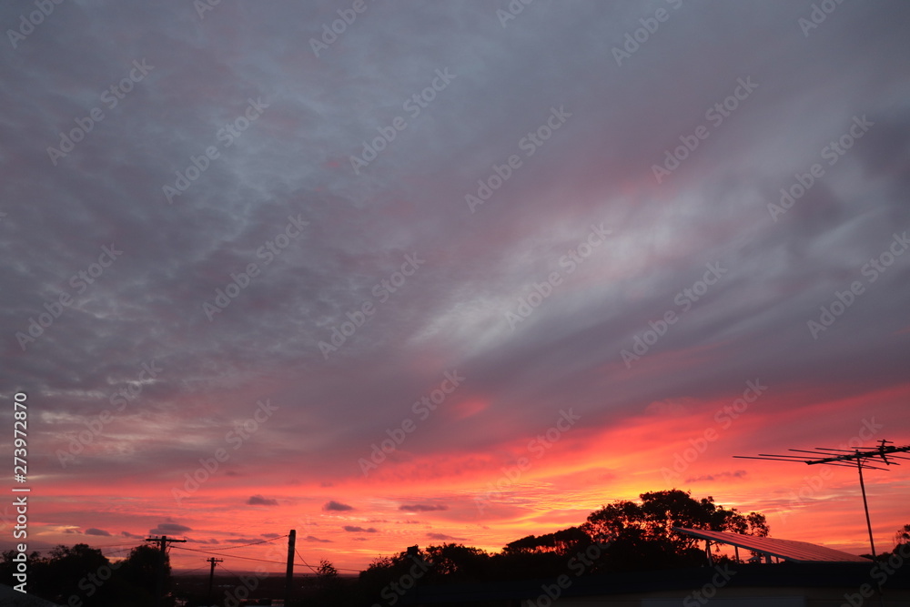 Obraz premium sunset over sea