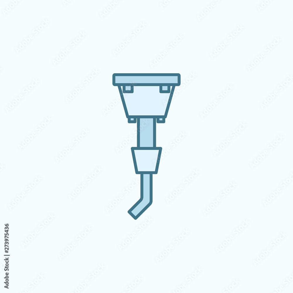 walding with simple color element icon walding with simple color element icon