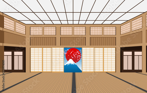dojo Interior decoration in japan