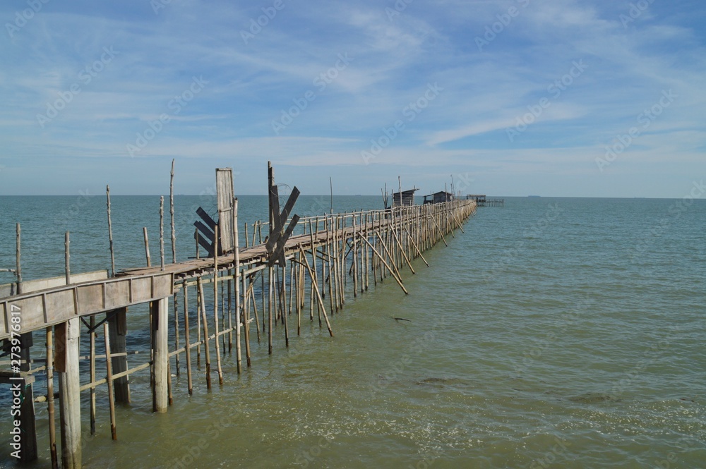 pier on the sea