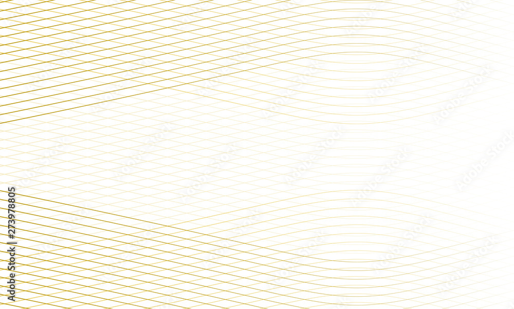 Vector illustration of the pattern of the golden lines abstract background. EPS10.
