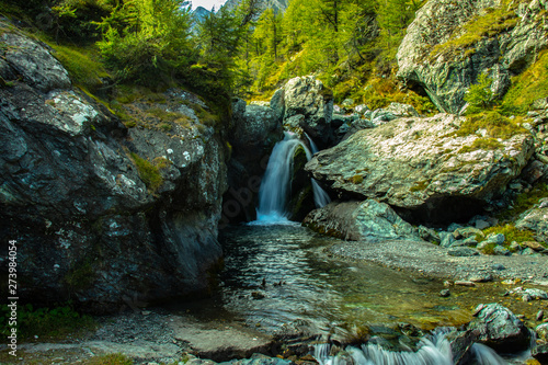waterfall in the forest