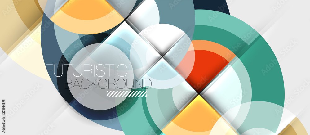 Circular geometrical design template Circular geometrical design template