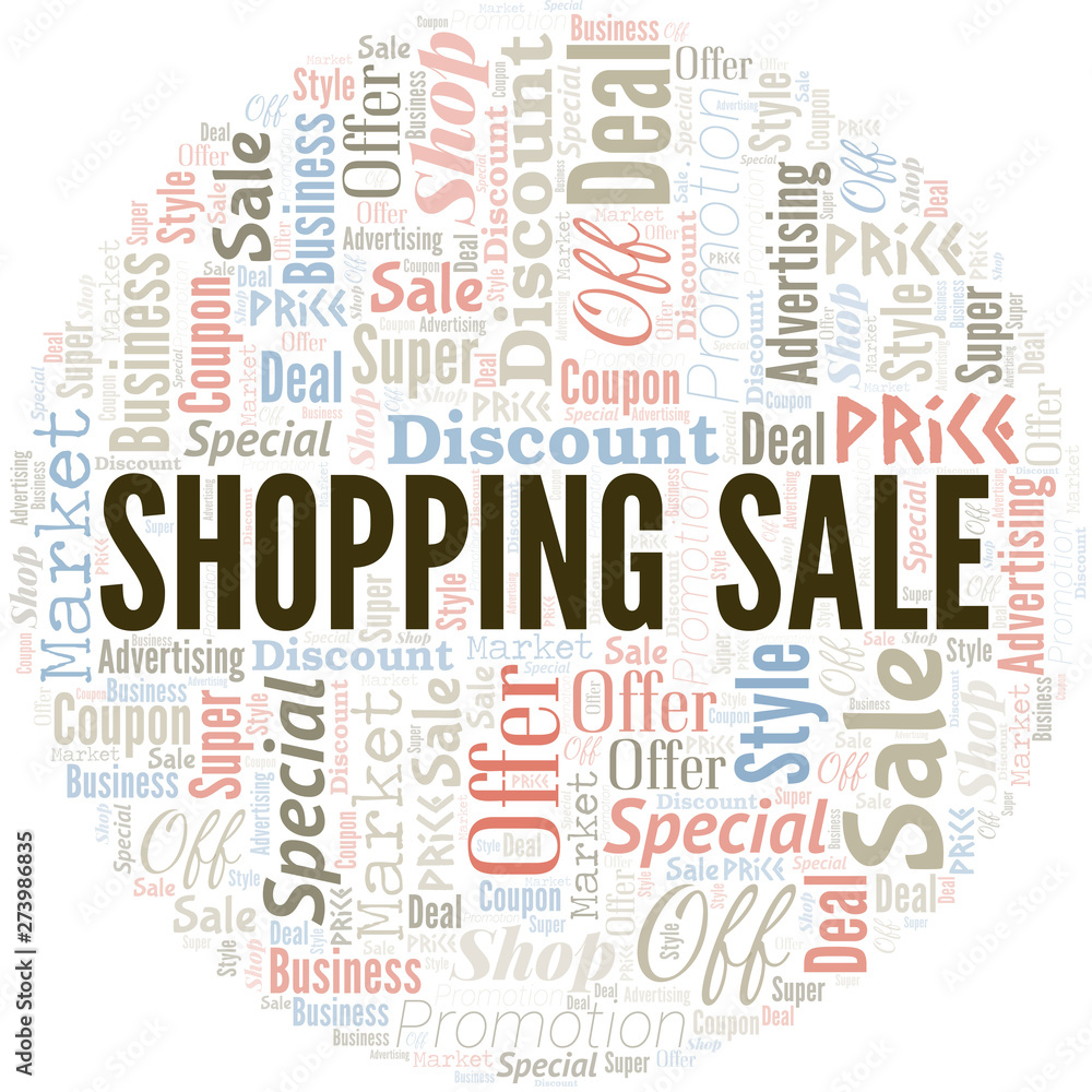 Shopping Sale Word Cloud. Wordcloud Made With Text. Shopping Sale Word Cloud. Wordcloud Made With Text.