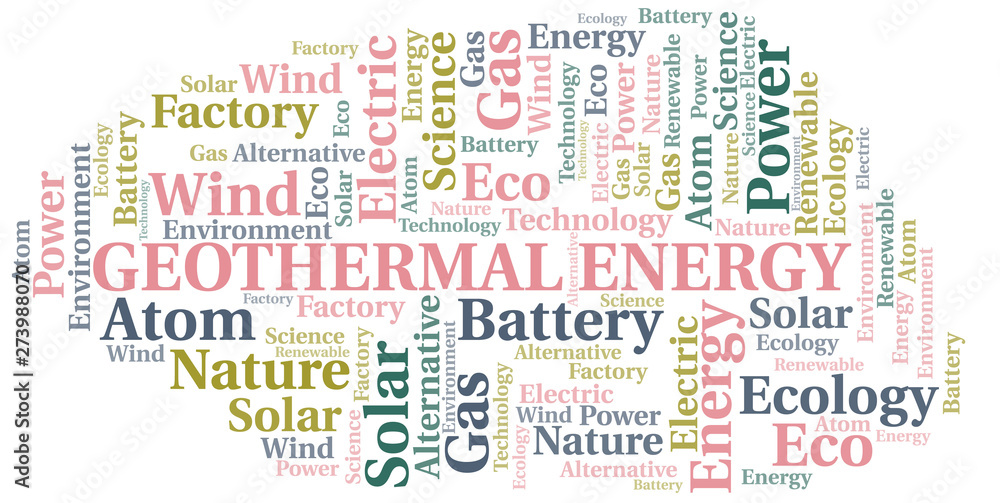 Geothermal Energy word cloud. Wordcloud made with text only. Geothermal Energy word cloud. Wordcloud made with text only.