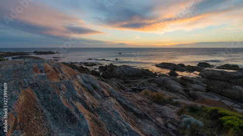 Abendrot am Salmon Rock in Cape Conran Australien
