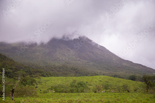 National Park of Arenal Volcano in Costa Rica