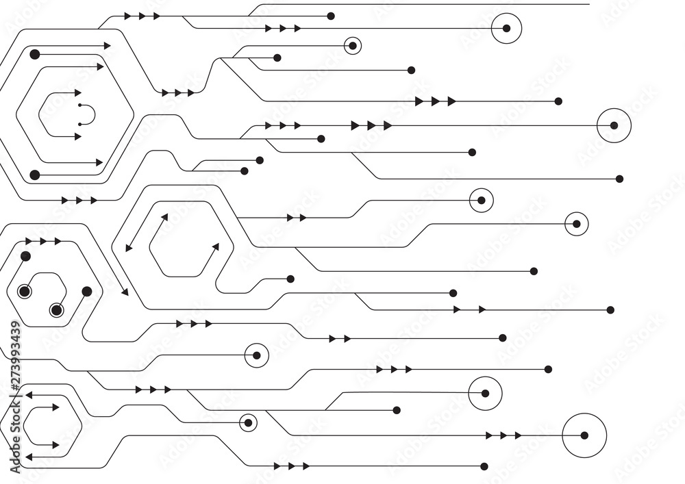 High tech technology geometric High tech technology geometric