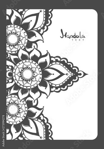 notebook mehndi pattern