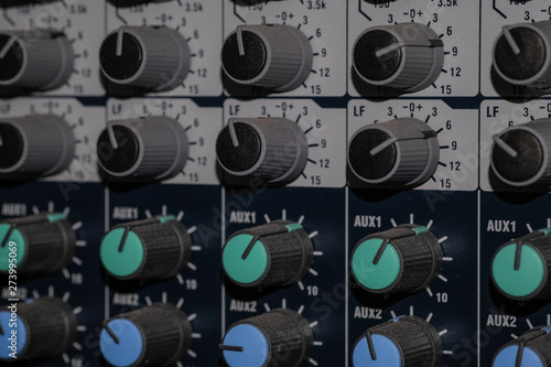 analog mixing console, equipment for sound mixer control, electornic device.