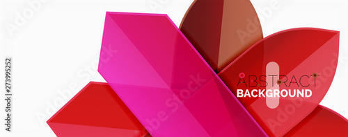 Abstract color lines dynamic background, modern material design style
