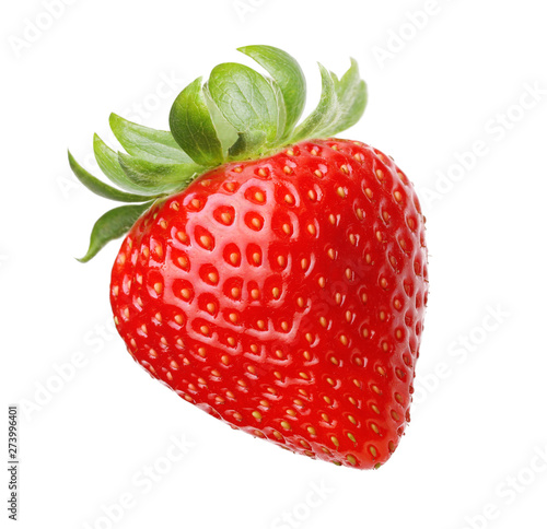 Red berry strawberry isolated