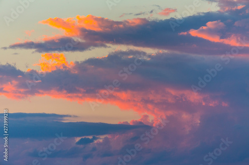 Clouds in Kasanka National Park, Serenje, Zambia, Africa photo