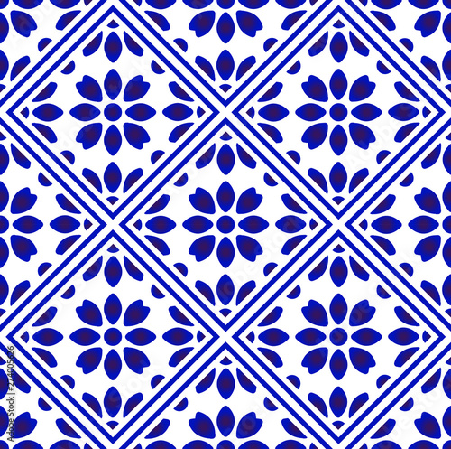 vintage tile pattern