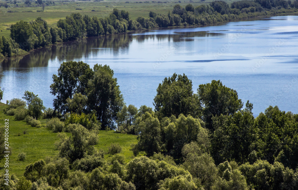 Fototapeta premium beautiful view of the river