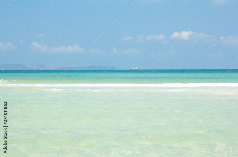 beach and tropical sea beach and tropical sea