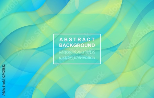 Abstract liquid background. Modern abstract background with gradient colour. Eps 10 vector