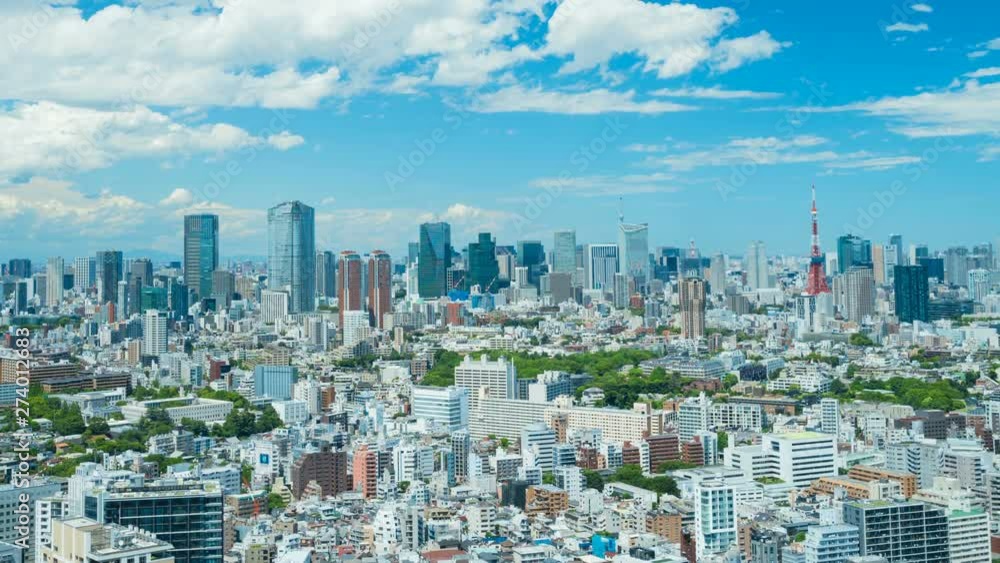 Tokyo scenery time-lapse June 2019 Tokyo scenery time-lapse June 2019
