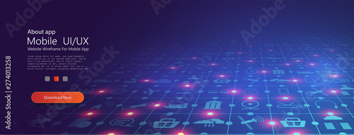 Internet, communication, travel, computer and kinds of technology for smart city conceptual. Internet of things icon innovation technology concept. Smart city wireless communication network IOT, ICT
