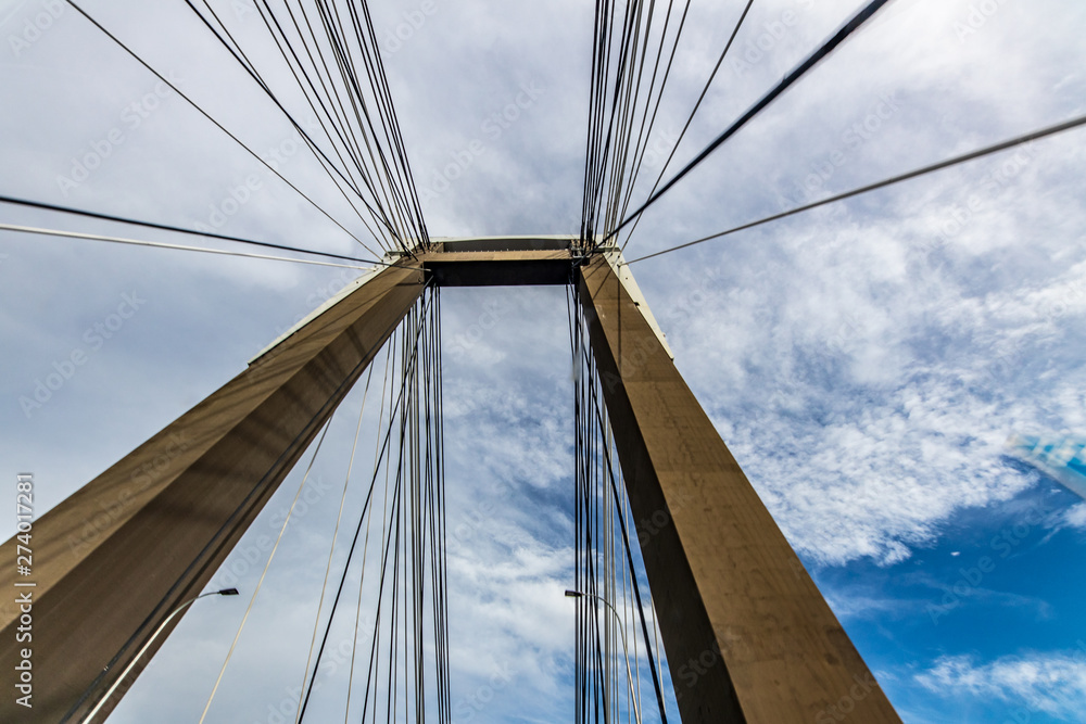 suspension bridge suspension bridge
