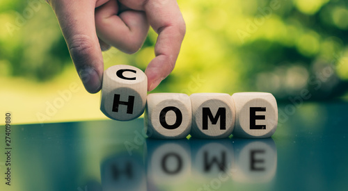 Tableau sur toile Homecoming concept