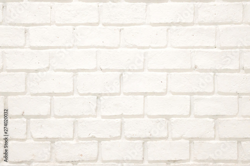 old white brick wall texture for background, Modern white brick texture. Image in light gray tonality