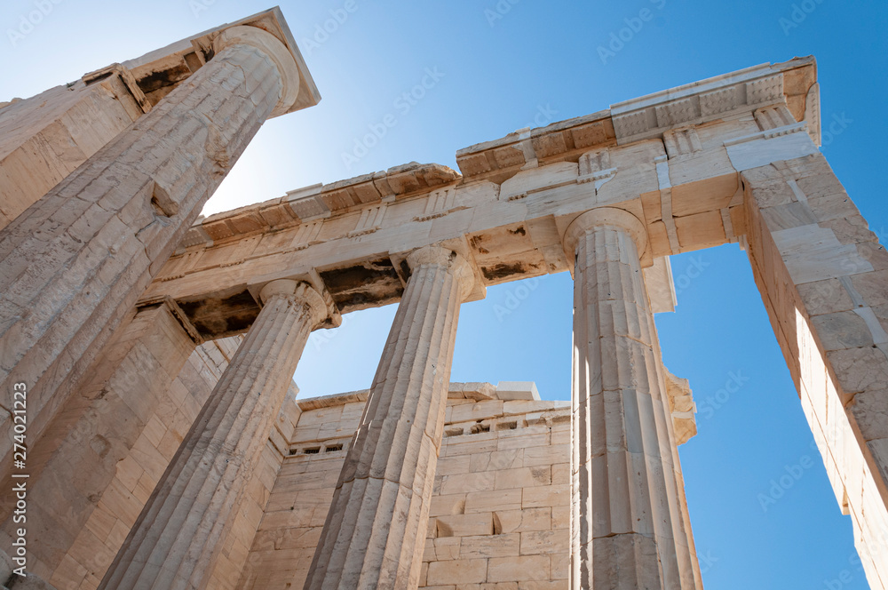 Viewe of Acropolis in Athens
