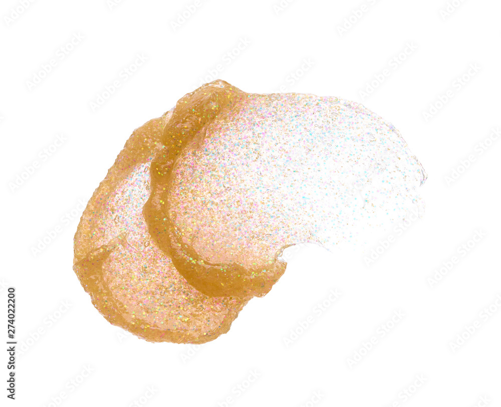Gently beige strokes and texture of concealer Gently beige strokes and texture of concealer
