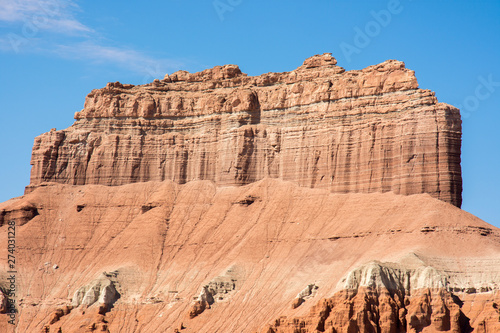 landscape on the Goblin state park in the united states of america