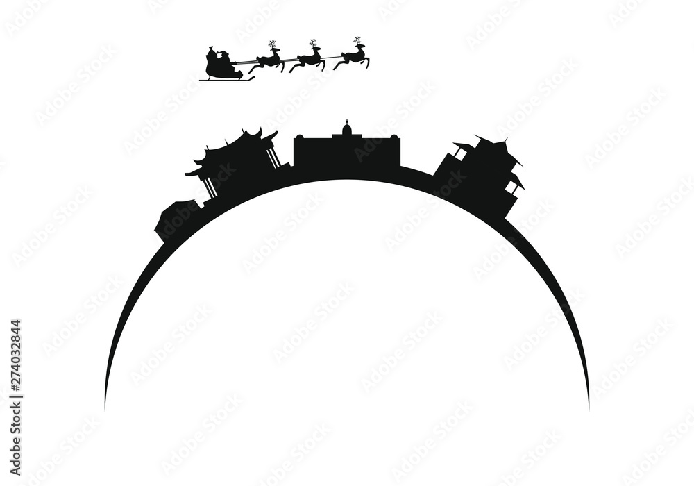 Fototapeta premium Tainan City skyline Tainan City