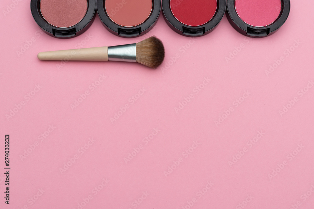 Soft brush near blushers Soft brush near blushers