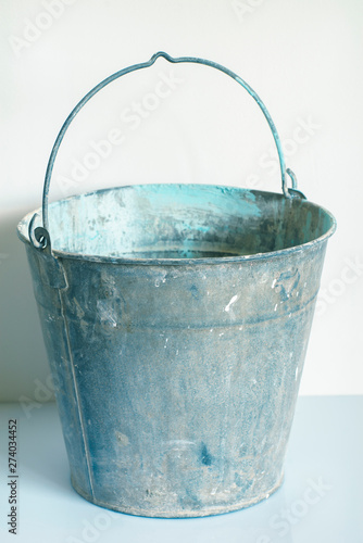 Empty Metal Bucket