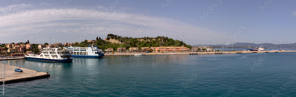 Port of Corfu Island (Greece)