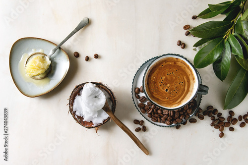 Obraz na płótnie Bulletproof coffee