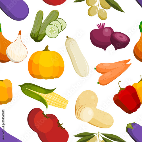 vector vegetables healthy tomato, carrot, potato vegetarians pumpkin organic food modern vegetably webshop illustration vegetated symbols background
