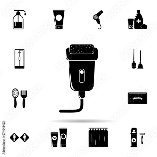 hair removal machine icon. Universal set of Bathroom for website design and development, app development