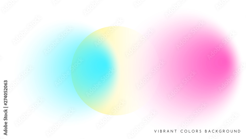 Cyan and yellow and magenta neon vibrant colors in poster Cyan and yellow and magenta neon vibrant colors in poster