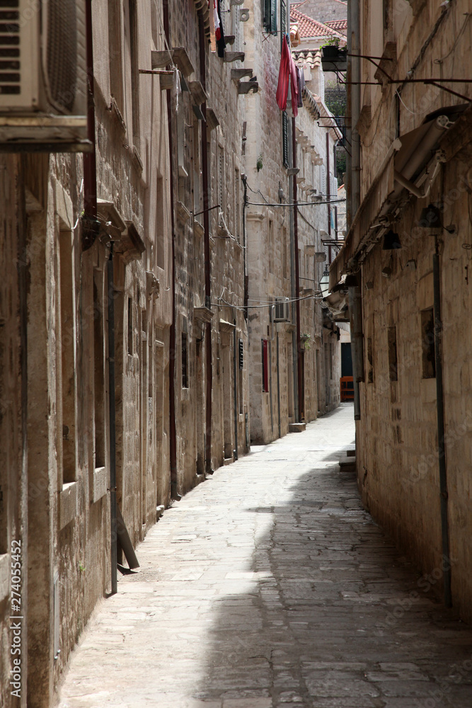 Fototapeta premium Street in Dubrovnik