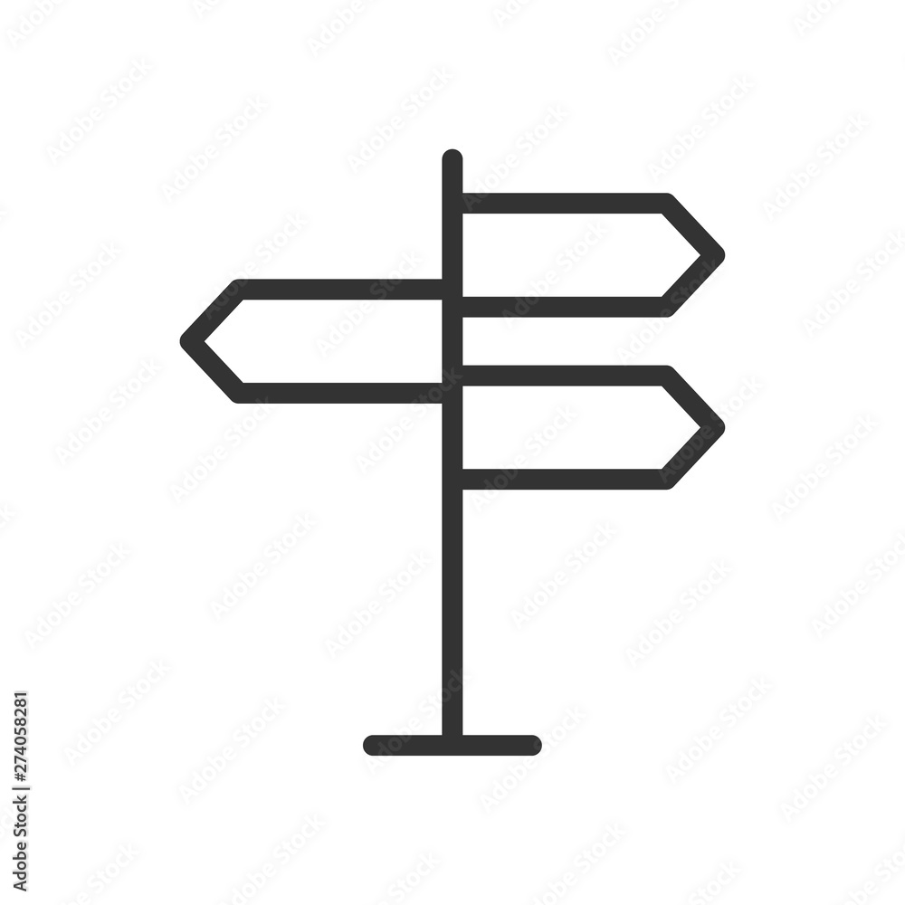 road sign outline ui web icon. sign vector icon for web, mobile and user interface design isolated on white background road sign outline ui web icon. sign vector icon for web, mobile and user interface design isolated on white background