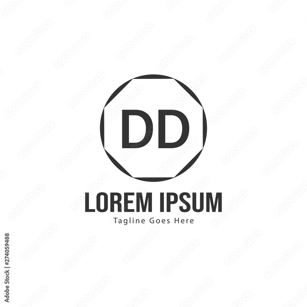 DD Letter Logo Design. Creative Modern DD Letters Icon Illustration DD Letter Logo Design. Creative Modern DD Letters Icon Illustration