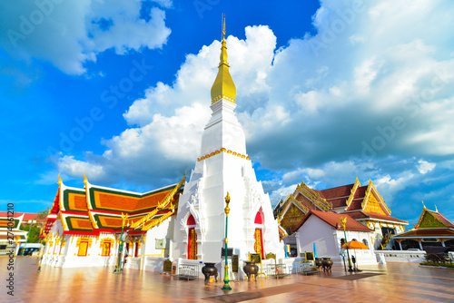 Tableau sur toile Temple Thailand,Wat Phra That Choeng Chum, Sakon nakhon ,Thailand