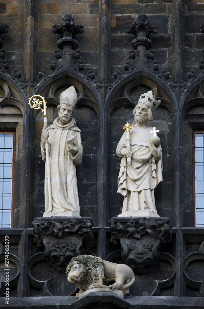 Saint Adalbert and Saint Sigismond, Old Town Bridge Tower, Prague