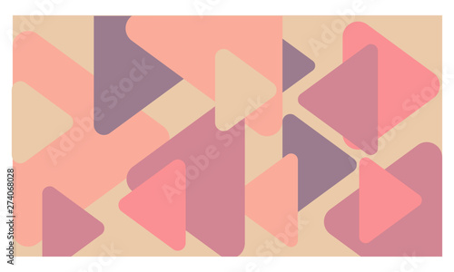 Vector abstract triangle background © Monika