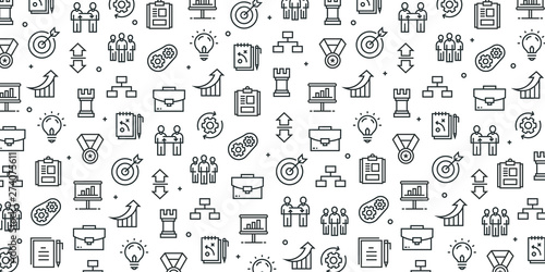CORPORATE BUSINESS SEAMLESS PATTERN
