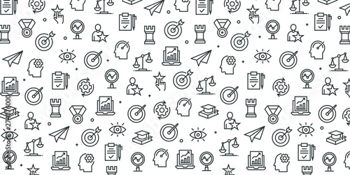 BUSINESS ETHICS SEAMLESS PATTERN