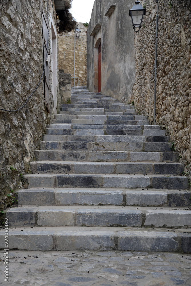 Treppe in Prasies auf Kreta Treppe in Prasies auf Kreta