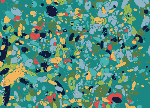 背景　色彩　模様　舞う