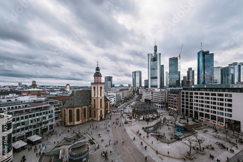 Blick auf den Maintower, Frankfurt am Main photo