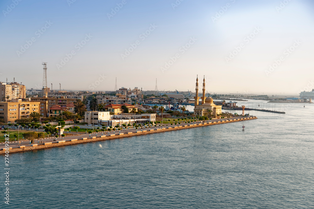 Suez Kanal, Ägypten.