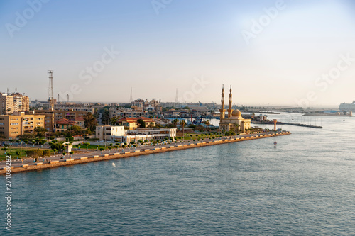 Suez Kanal, Ägypten.